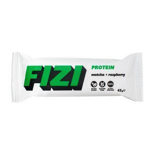 Fizi Fizi Protein Bar Special (45 g, matcha + raspberry) 22152-01 фото