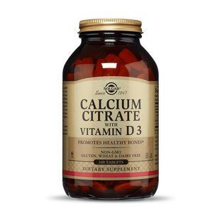 Solgar Calcium Citrate with vit D3 (240 tab) 11735-01 фото