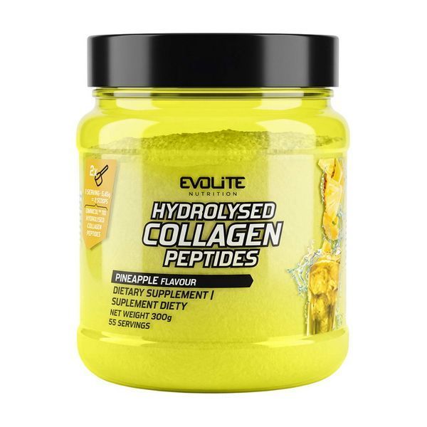 Evolite Nutrition Hydrolysed Collagen Peptides (300 g, pineapple) 22210-01 фото