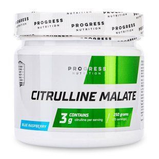 Progress Nutrition Citrulline Malate (250 g, blue raspberry) 21845-01 фото