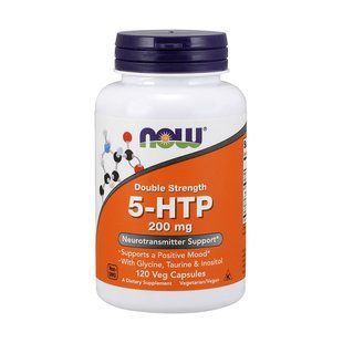 NOW 5-HTP 200 mg (120 vcaps) 09378-01 фото