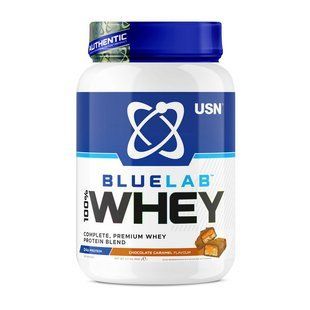 USN Blue Lab 100% Whey (908 g, chocolate caramel) 21990-15 фото