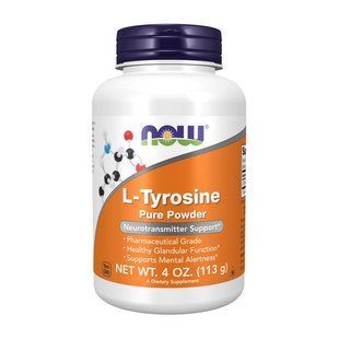 NOW L-Tyrosine 500 mg (113 g) 10534-01 фото