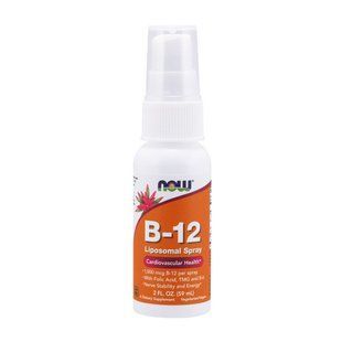 NOW B-12 Liposomal Spray (59 ml) 20685-01 фото