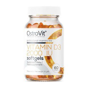 OstroVit Vitamin D3 2000 IU (60 caps) 18787-01 фото