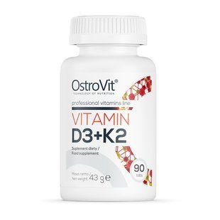 OstroVit Vitamin D3 + K2 (90 tabs) 18754-01 фото