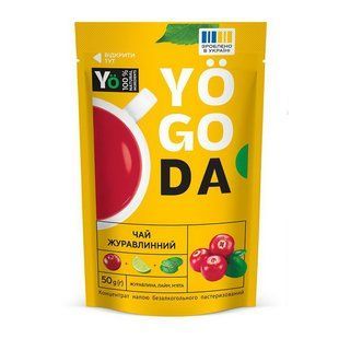 Yogoda Yogoda Tea (50 g, журавлина, лайм, м'ята) 24165-01 фото