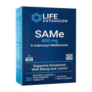 Life Extension SAMe 400 mg (30 veg tab) 24670-01 фото