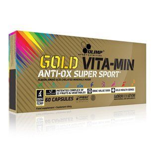 OLIMP Gold VITA-MIN Anti-OX Super Sport (60 caps) 01160-01 фото