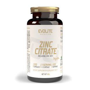 Evolite Nutrition Zinc Citrate (100 veg caps) 22250-01 фото