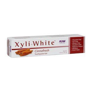 NOW Xyli White Toothpaste Gel (181 g, cinnafresh) 21802-01 фото