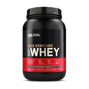 Optimum Nutrition 100% Whey Gold Standard (908 g, banana cream) 00114-32 фото