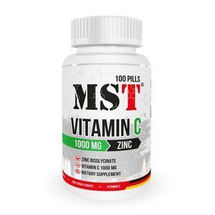 MST Vitamin C 1000 mg + Zinc (100 pills) 19025-01 фото