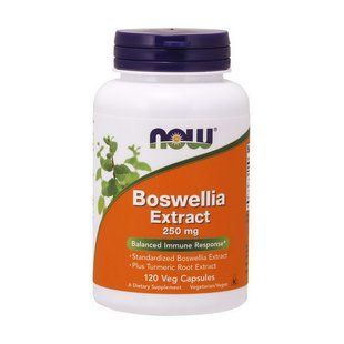 NOW Boswellia Extract 250 mg (120 veg caps) 20585-01 фото