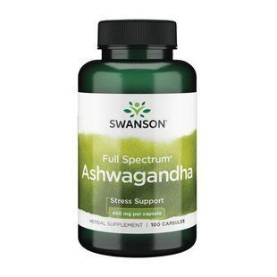 Swanson Ashwagandha 450 mg full spectrum (100 caps) 19857-01 фото