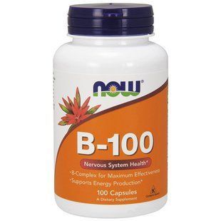 NOW B-100 (100 veg caps) 07379-01 фото