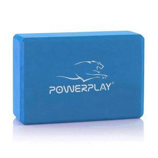 PowerPlay Yoga Brick PP4006 (1 brick, blue) 21764-01 фото