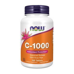 NOW C-1000 with rose hips (100 tabs) 07382-01 фото