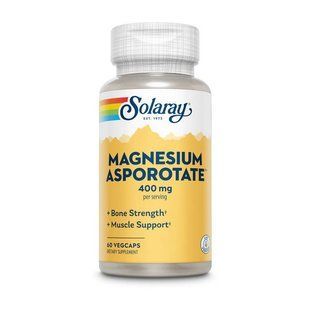 Solaray Magnesium Asporotate 400 mg (60 veg caps) 20333-01 фото