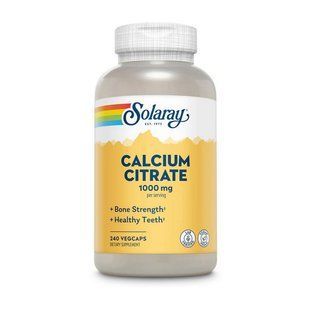 Solaray Calcium Citrate 1000 mg (240 veg caps) 20335-01 фото