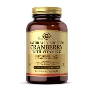 Solgar Cranberry with Vitamin C naturally sourced (60 veg caps) 19350-01 фото