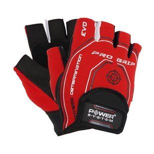 Power System Pro Grip Evo Gloves Red 2260RD (M Size) 21133-02 фото