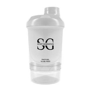 Sport Generation Shaker 2 in 1 (300 ml, white) 24588-01 фото