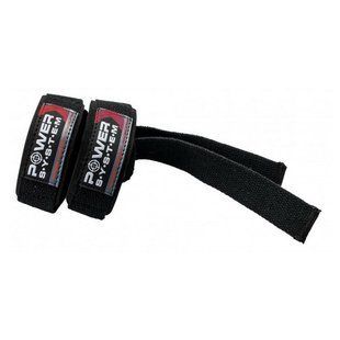 Power System Lifting Straps Black-Red 21561-01 фото