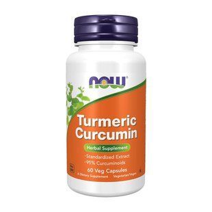 NOW Turmeric Curcumin 665 mg (60 veg caps) 18887-01 фото