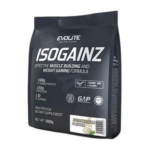 Evolite Nutrition Iso Gainz (1 kg, straciatella) 22171-11 фото