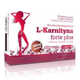 OLIMP L-Karnityna forte plus (80 tabs) 01307-01 фото