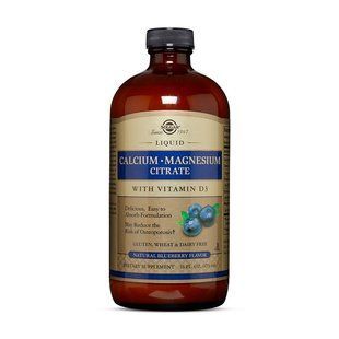 Solgar Calcium Magnesium Citrate with vit D3 (473 ml, natural blueberry) 11219-02 фото