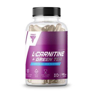 TREC nutrition L-Carnitine + Green tea (180 caps) 21101-01 фото