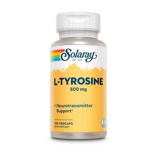 Solaray L-Tyrosine 500 mg (100 veg caps) 24687-01 фото