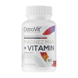 OstroVit Magnez Max + Vitamin (60 tabs) 10094-01 фото