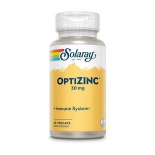 Solaray OptiZinc 30 mg (60 veg caps) 19367-01 фото