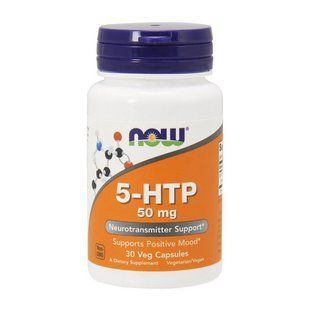 NOW 5-HTP 50 mg (30 caps) 06310-01 фото