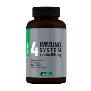 Sporter 4Immuno System + Rutin 100 mg (60 caps) 24070-01 фото