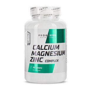 Progress Nutrition Calcium Magnesium Zinc Complex (90 tab) 21833-01 фото