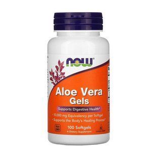 NOW Aloe Vera Gels (100 softgels) 06358-01 фото
