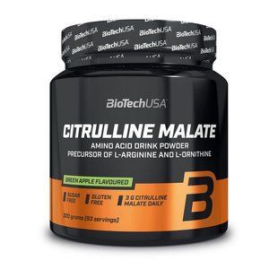BioTech Citrulline Malate (300 g, green apple) 08497-03 фото