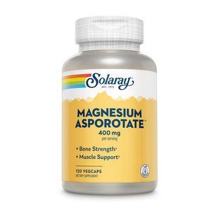 Solaray Magnesium Asporotate 400 mg (120 veg caps) 20662-01 фото
