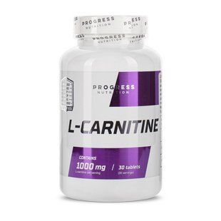Progress Nutrition L-Carnitine 1000 mg (30 tabs) 21837-01 фото