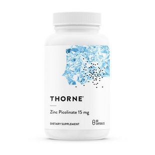 Thorne Research Zinc Picolinate 15 mg (60 caps) 18701-01 фото