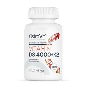 OstroVit Vitamin D3 4000 + K2 (100 tabs) 19569-01 фото